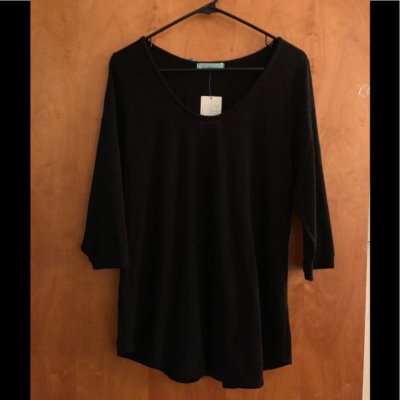 NWT Black Knit Top from Blue Door Boutique - Picture 11 of 12